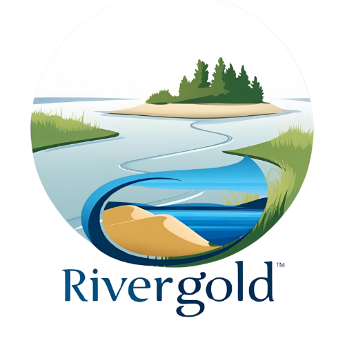 Seifengold das Gold im Fluss Logo